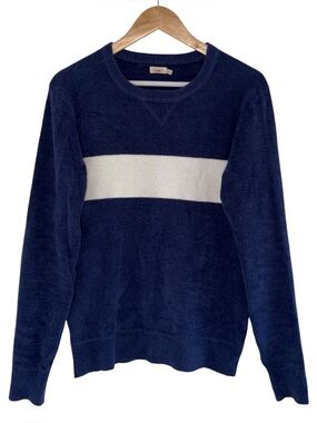 Faherty Stripe Crewneck Sweater Size M/L